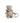 Smallstuff - Lille aktivitets bamse, beige