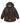 Mikk-Line - Skøn vinterjakke med leopardprint, brun