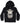 Danefae - Danewarrior - Cooler schwarzer Hoodie mit leuchtendem Wikinger Erik