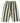 Müsli - Stribet sweatbukser, oak/forest gree