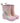 Mikk-Line - Gummistiefel mit Regenbogen, rosa