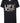 D-XEL - cooles T-Shirt mit Aufdruck, schwarz