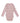 Kids Up Baby - gestreifter langarm Ripp Body, nostalgia rose