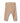 Wheat - Stribede jersey bukser Manfred, brun og offwhite