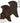 Mikk-Line - 2-pak elefanthuer med leopardprint, brun