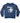 Danefæ DYR - Dyrbellow - Sweatshirt med hvidhaj, blå