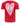 Only Mini - KmgTijana - Skøn T-shirt med hjerteprint, rød