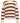 Only Girls - KogJusty - Flot sweater med striber, rød/hvid