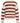 Only Girls - KogJusty - Flot sweater med striber, rød/hvid