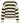 Only Girls - KogJusty - Flot sweater med striber, sort/hvid