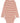 Petit Piao - PPSky - Weicher gestreifter Body (Bio), beige/rot
