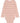 Petit Piao - PPSky - Weicher gestreifter Body (Bio), beige/rosa