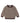Petit Piao - Sød stribet sweater, brun/hvid