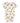 Petit Piao - Niedlier Body mit Muschel-Aufdruck in Off-White