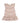 Petit Piao - Wunderschönes gestreiftes Kleid in Rosa/Offwhite