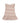 Petit Piao - Wunderschönes gestreiftes Kleid in Rosa/Offwhite