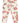 Petit Piao - PPStar - Leggings med blomster, rosa/beige