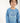 Danefae DYR - Dyrbellow - Cooles Sweatshirt mit einer Qualle in Blau, waterblue