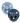 BIBS - 2er-Pack - Schnuller Colour, blau